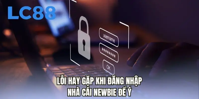 Lỗi hay gặp khi đăng nhập nhà cái newbie để ý