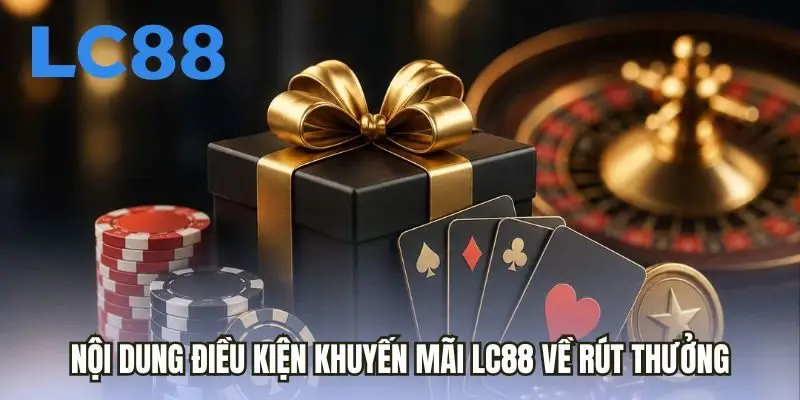 Nội dung điều kiện khuyến mãi LC88 về rút thưởng